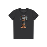 T-shirt Dog graphic 0037 - Dark Grey