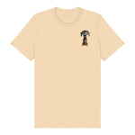 T-shirt Dog graphic 0037 - Soft Cream