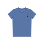 T-shirt Dog graphic 0038 - Columbia Blue