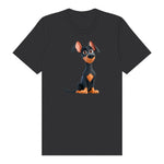 T-shirt Dog graphic 0038 - Dark Grey