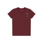 T-shirt Dog graphic 0038 - Maroon