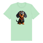 T-shirt Dog graphic 0041 - Mint