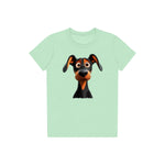 T-shirt Dog graphic 0042 - Mint