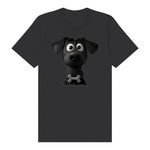 T-shirt Dog graphic 0043 - Dark Grey