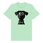 T-shirt Dog graphic 0043 - Mint