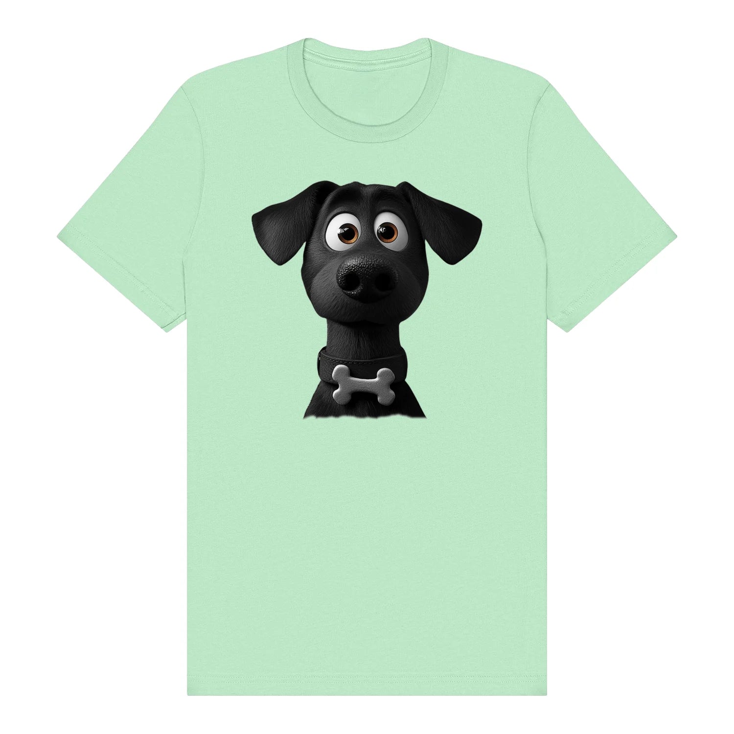 T-shirt Dog graphic 0043 - Mint
