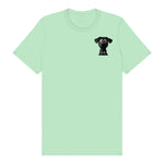T-shirt Dog graphic 0043 - Mint