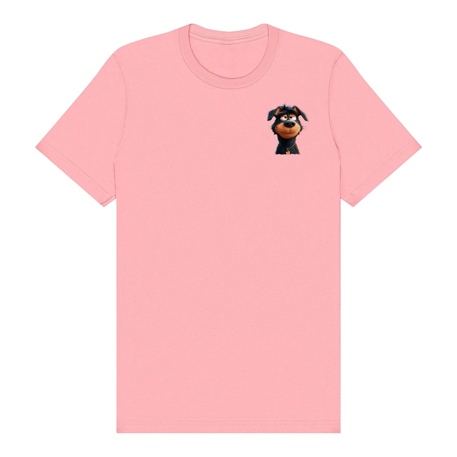 T-shirt Dog graphic 0044 - Pink