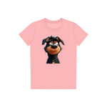 T-shirt Dog graphic 0044 - Pink