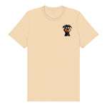 T-shirt Dog graphic 0044 - Soft Cream