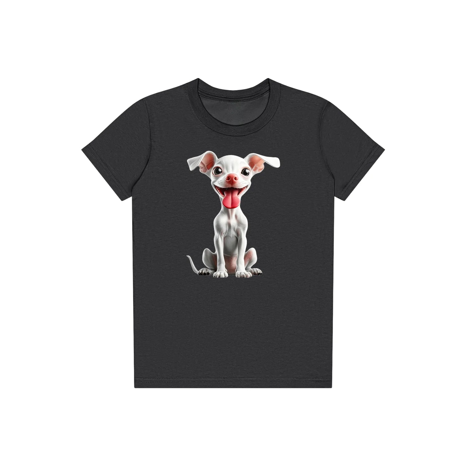 T-shirt Dog graphic 0045 - Dark Grey