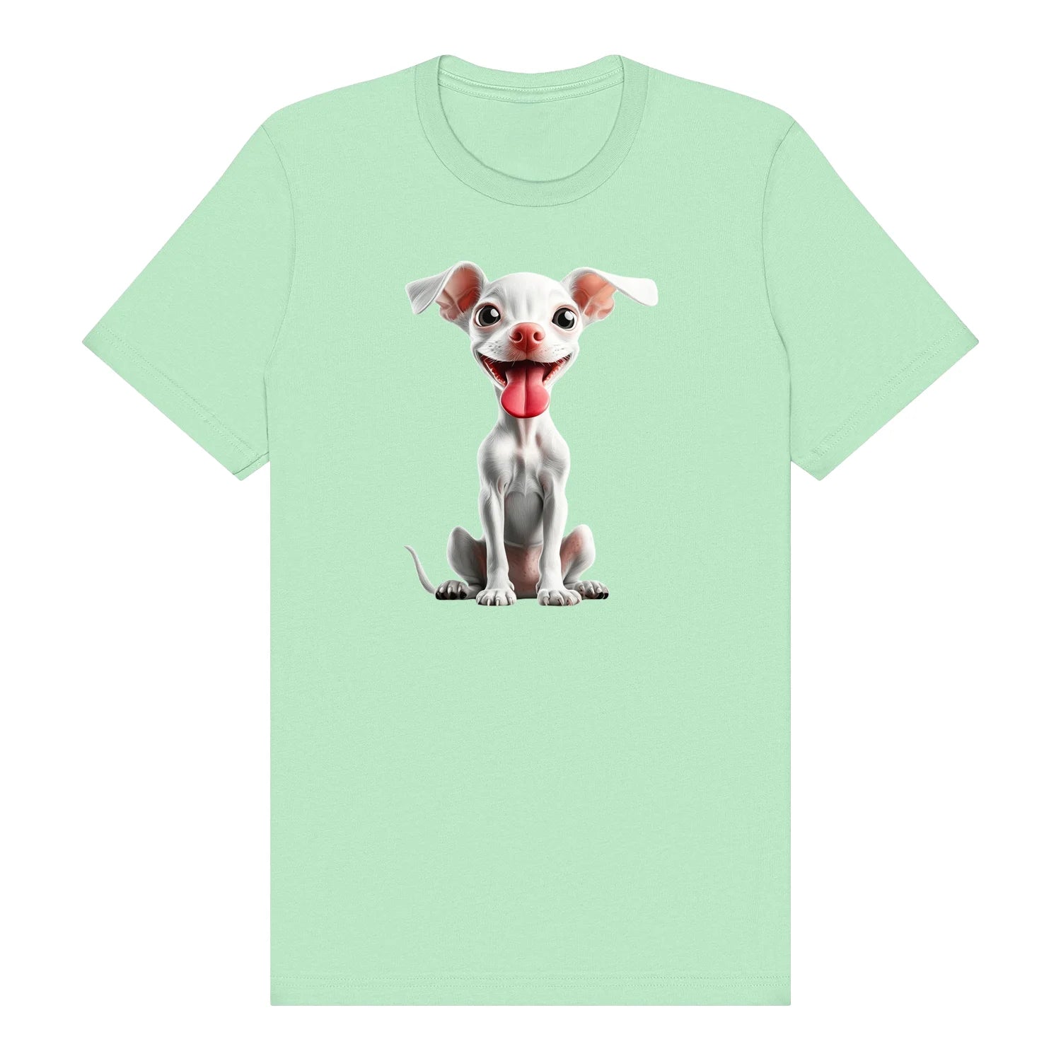 T-shirt Dog graphic 0045 - Mint