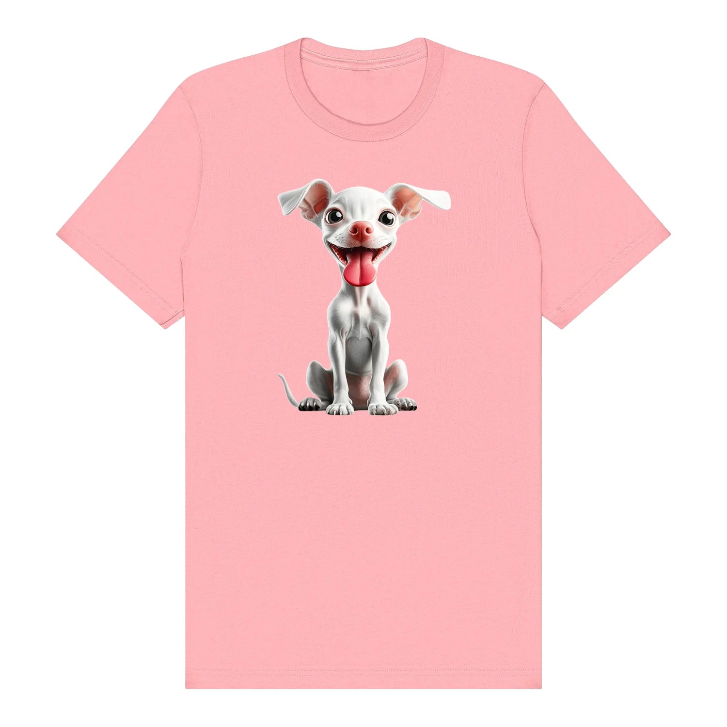 T-shirt Dog graphic 0045 - Pink