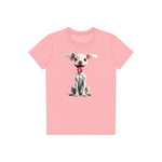 T-shirt Dog graphic 0045 - Pink