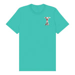 T-shirt Dog graphic 0045 - Teal