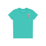 T-shirt Dog graphic 0045 - Teal