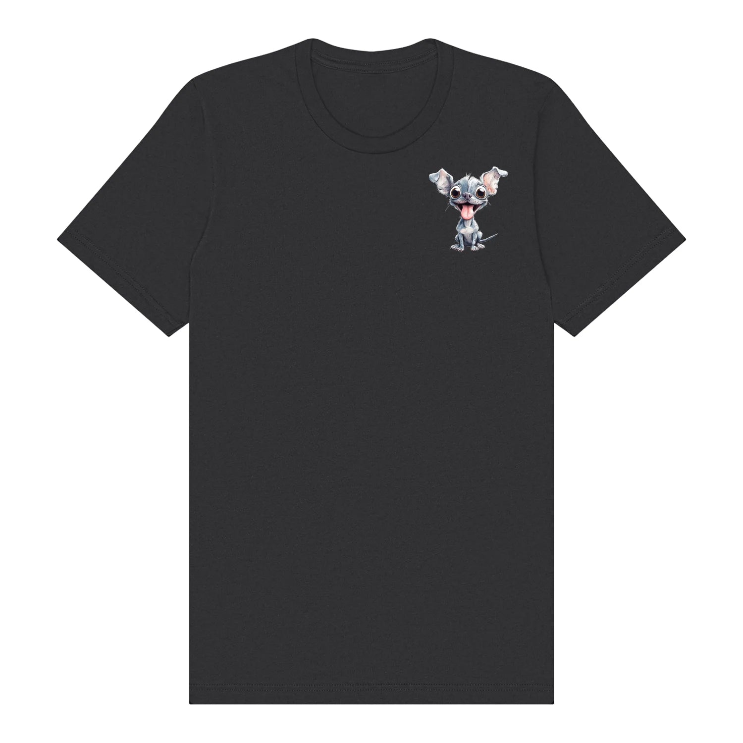 T-shirt Dog graphic 0046 - Dark Grey
