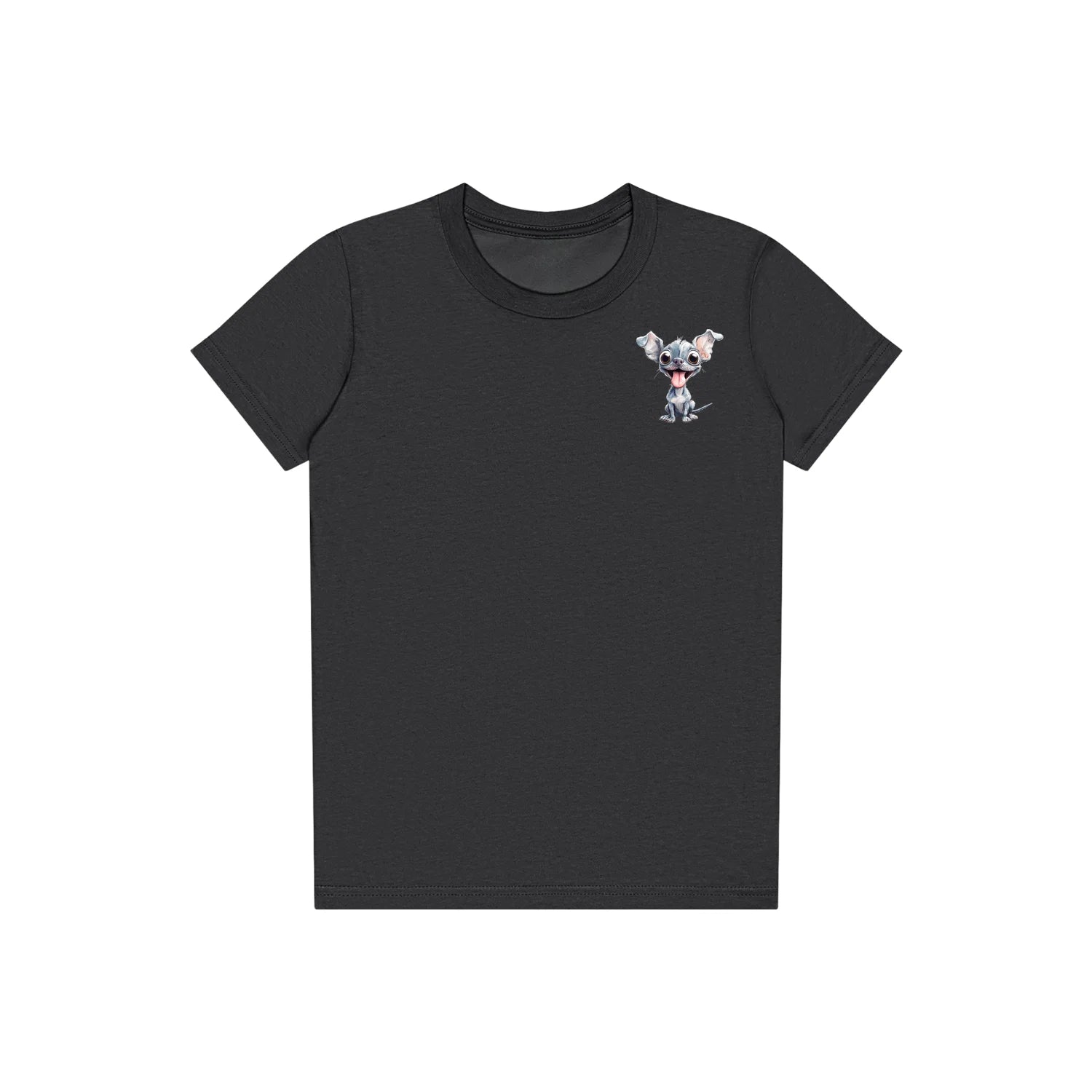 T-shirt Dog graphic 0046 - Dark Grey