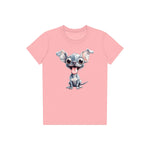 T-shirt Dog graphic 0046 - Pink