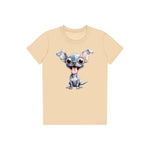 T-shirt Dog graphic 0046 - Soft Cream