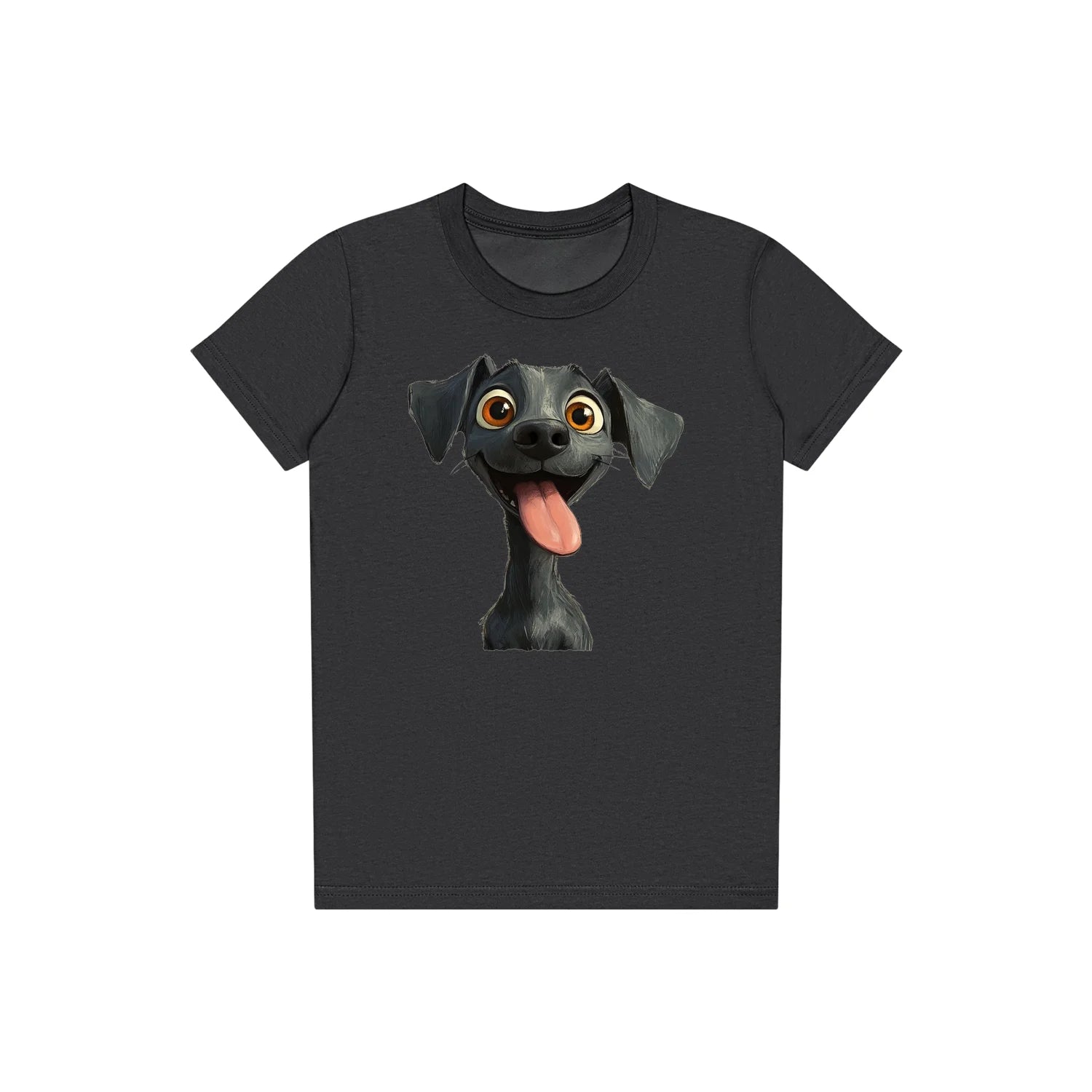 T-shirt Dog graphic 0047 - Dark Grey