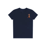 T-shirt Dog graphic 0048 - Navy