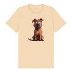 T-shirt Dog graphic 0048 - Soft Cream