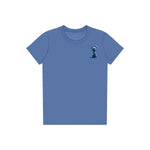 T-shirt Dog graphic 0049 - Columbia Blue