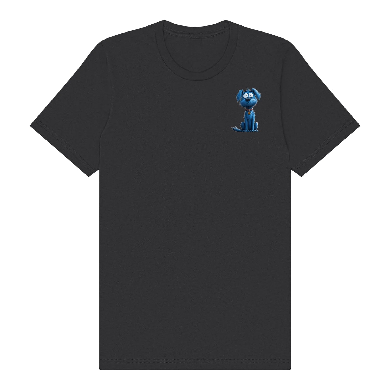 T-shirt Dog graphic 0049 - Dark Grey