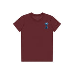 T-shirt Dog graphic 0049 - Maroon