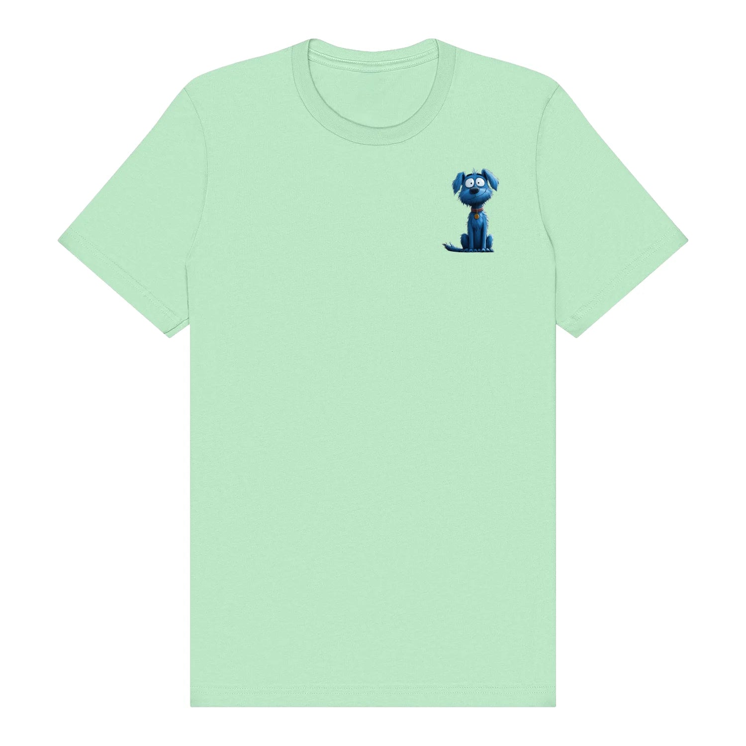 T-shirt Dog graphic 0049 - Mint