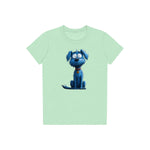 T-shirt Dog graphic 0049 - Mint
