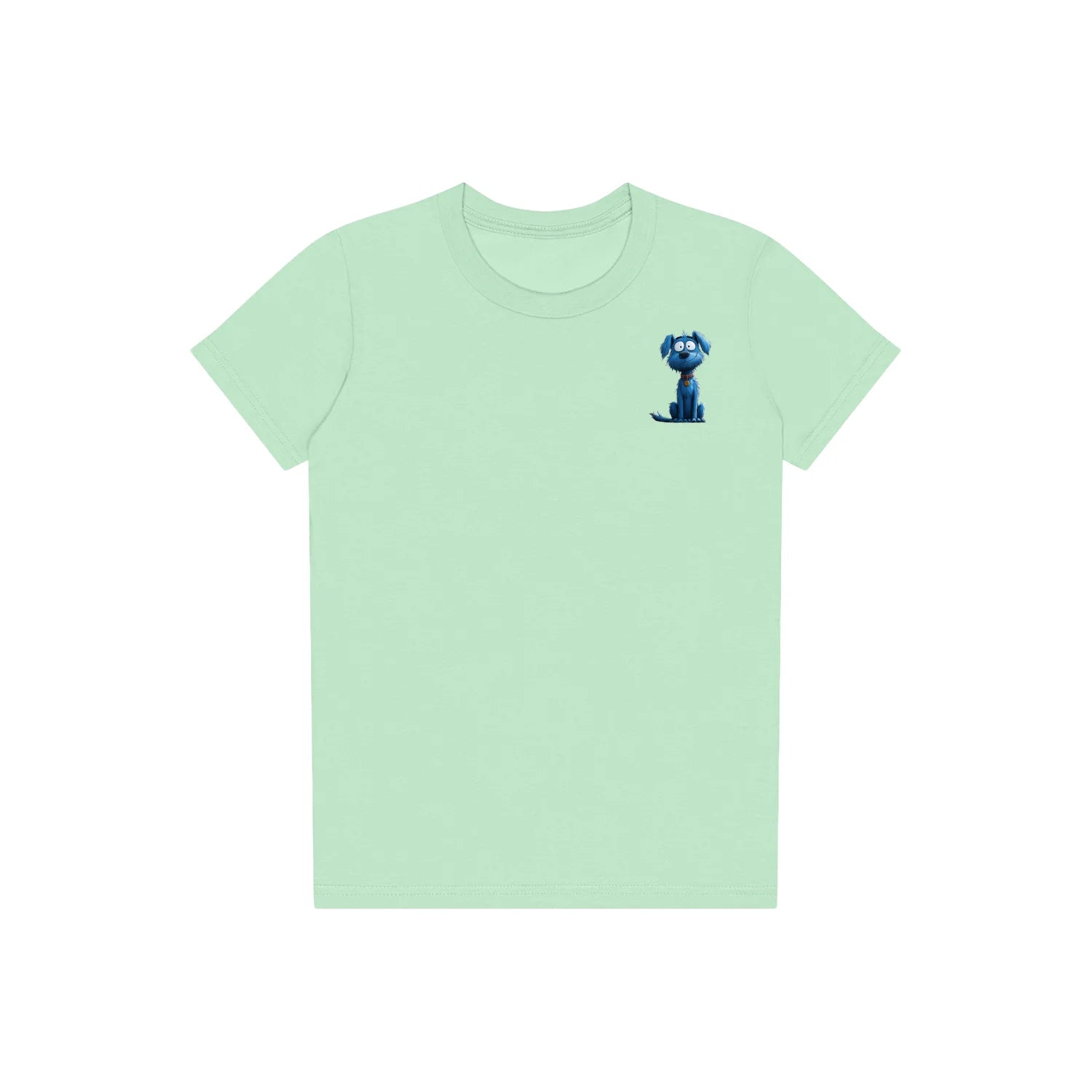 T-shirt Dog graphic 0049 - Mint