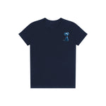 T-shirt Dog graphic 0049 - Navy