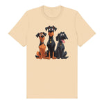T-shirt Dog graphic 0050 - Soft Cream