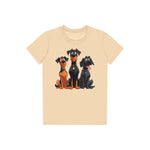 T-shirt Dog graphic 0050 - Soft Cream