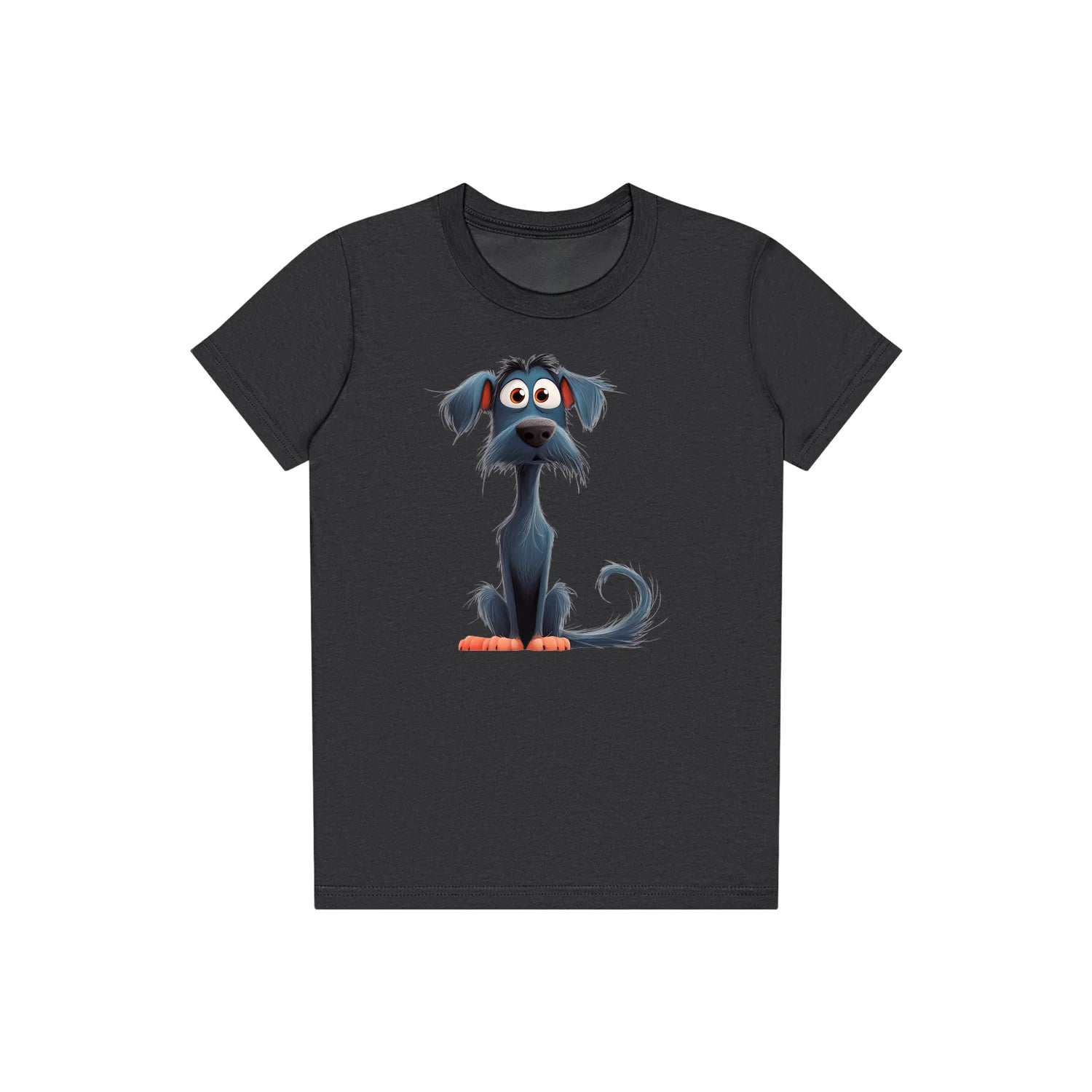 T-shirt Dog graphic 0051 - Dark Grey
