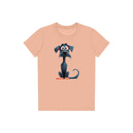 T-shirt Dog graphic 0051 - Peach
