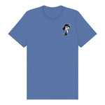 T-shirt Dog graphic 0052 - Columbia Blue