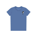 T-shirt Dog graphic 0052 - Columbia Blue