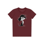 T-shirt Dog graphic 0052 - Maroon