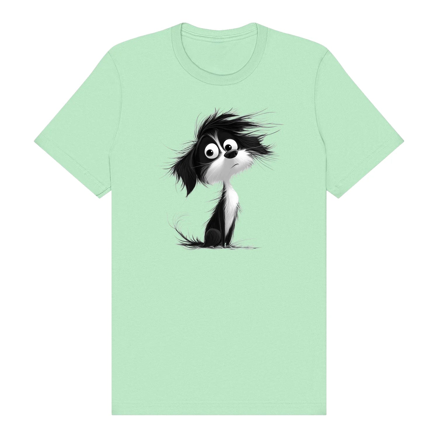 T-shirt Dog graphic 0052 - Mint