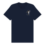 T-shirt Dog graphic 0052 - Navy