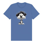 T-shirt Dog graphic 0053 - Columbia Blue