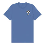 T-shirt Dog graphic 0053 - Columbia Blue
