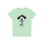 T-shirt Dog graphic 0053 - Mint