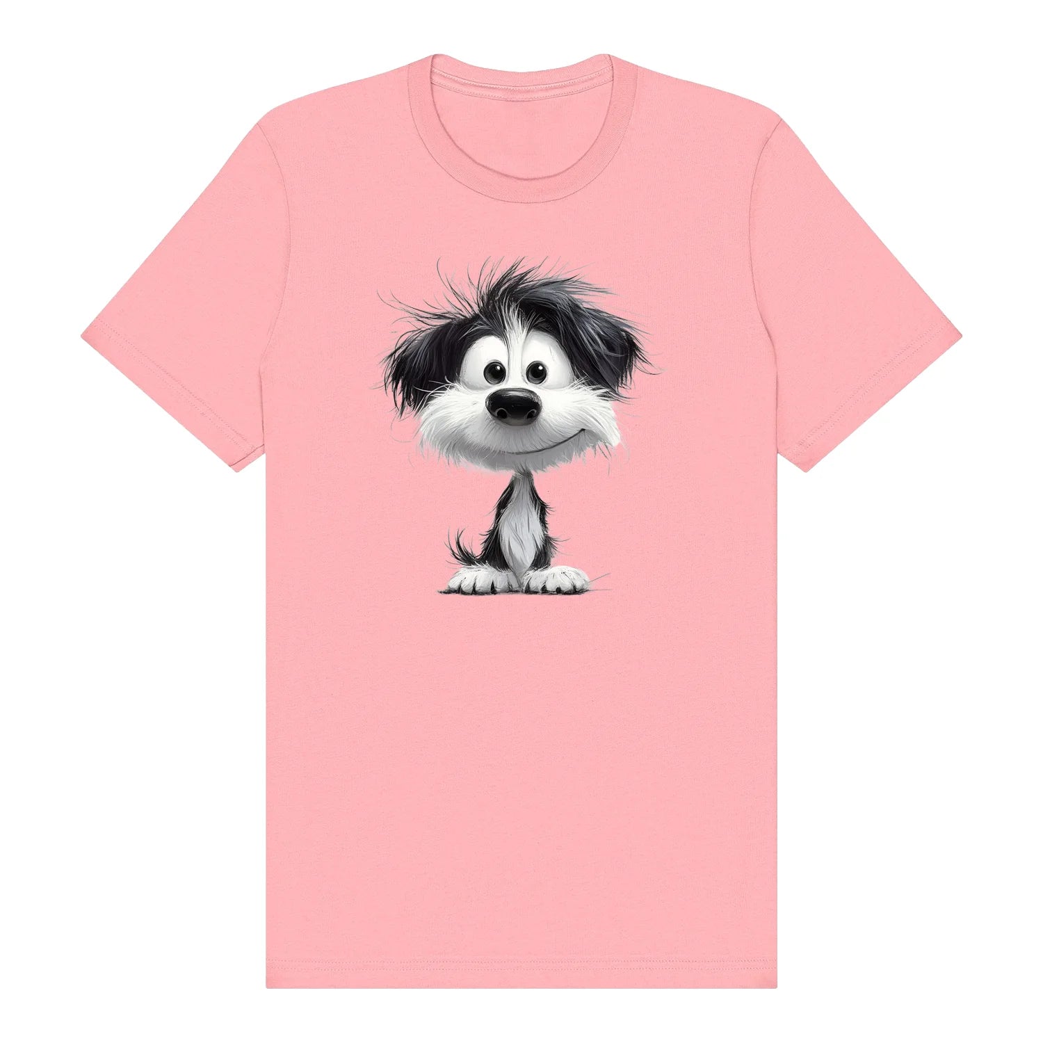 T-shirt Dog graphic 0053 - Pink