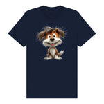 T-shirt Dog graphic 0054 - Navy