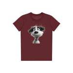 T-shirt Dog graphic 0055 - Maroon