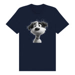 T-shirt Dog graphic 0055 - Navy